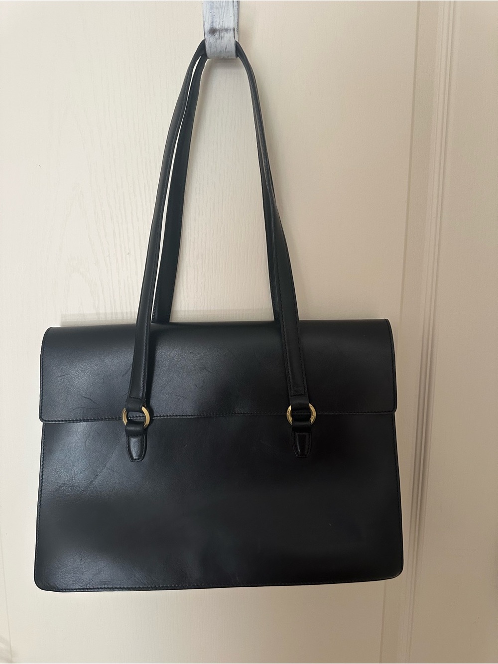 Cole Haan black leather bag